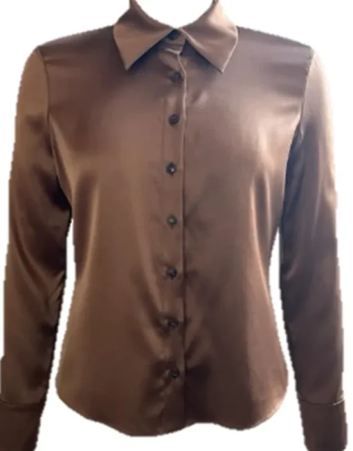 Willa 70's Top In Camel