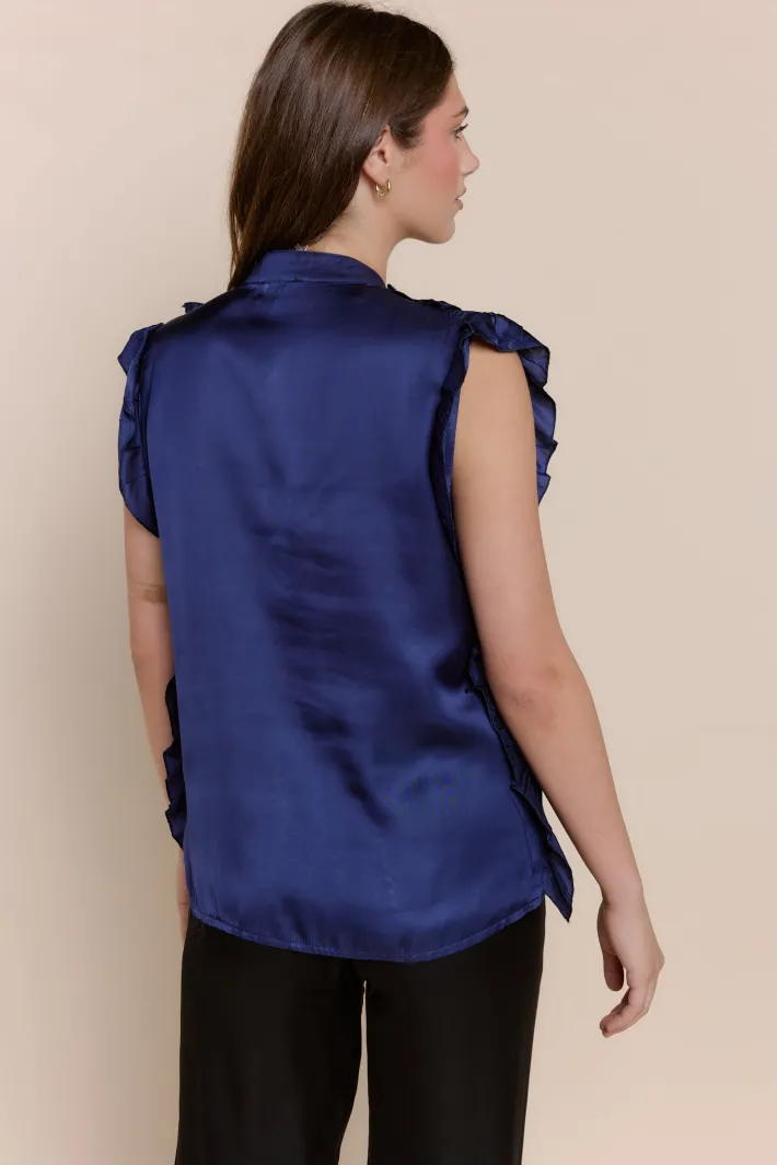 Winona Blouse In Navy